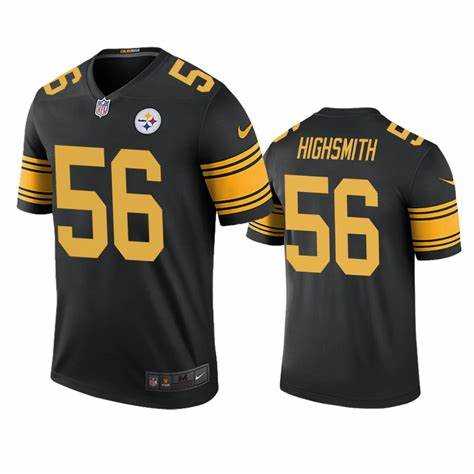 Men & Women & Youth Pittsburgh Steelers #56 Alex Highsmith Black Color Rush Limited Football Stitched Jersey